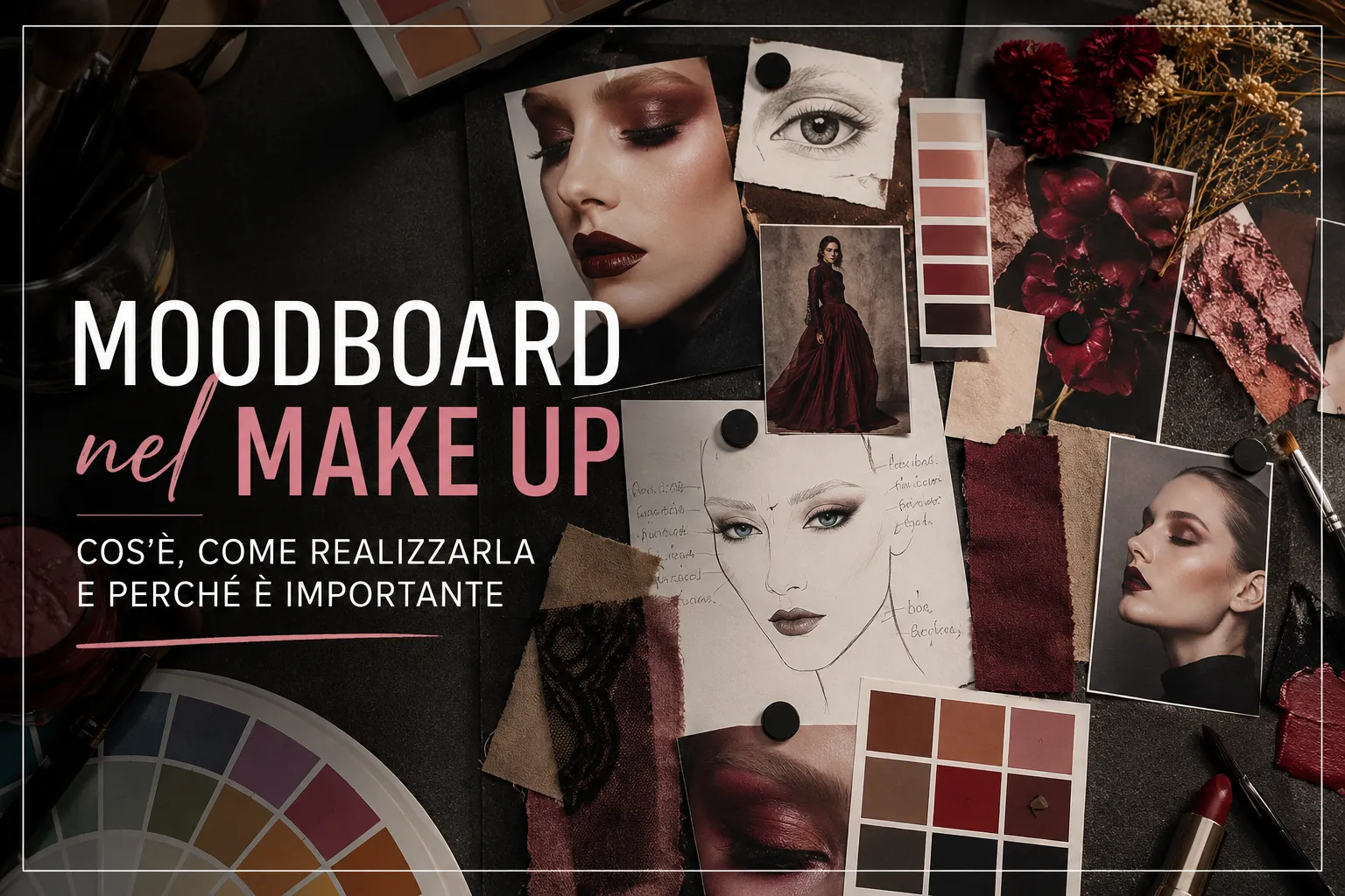Al momento stai visualizzando Moodboard nel Make Up: Cos’è, Come si Realizza e Perché è Importante