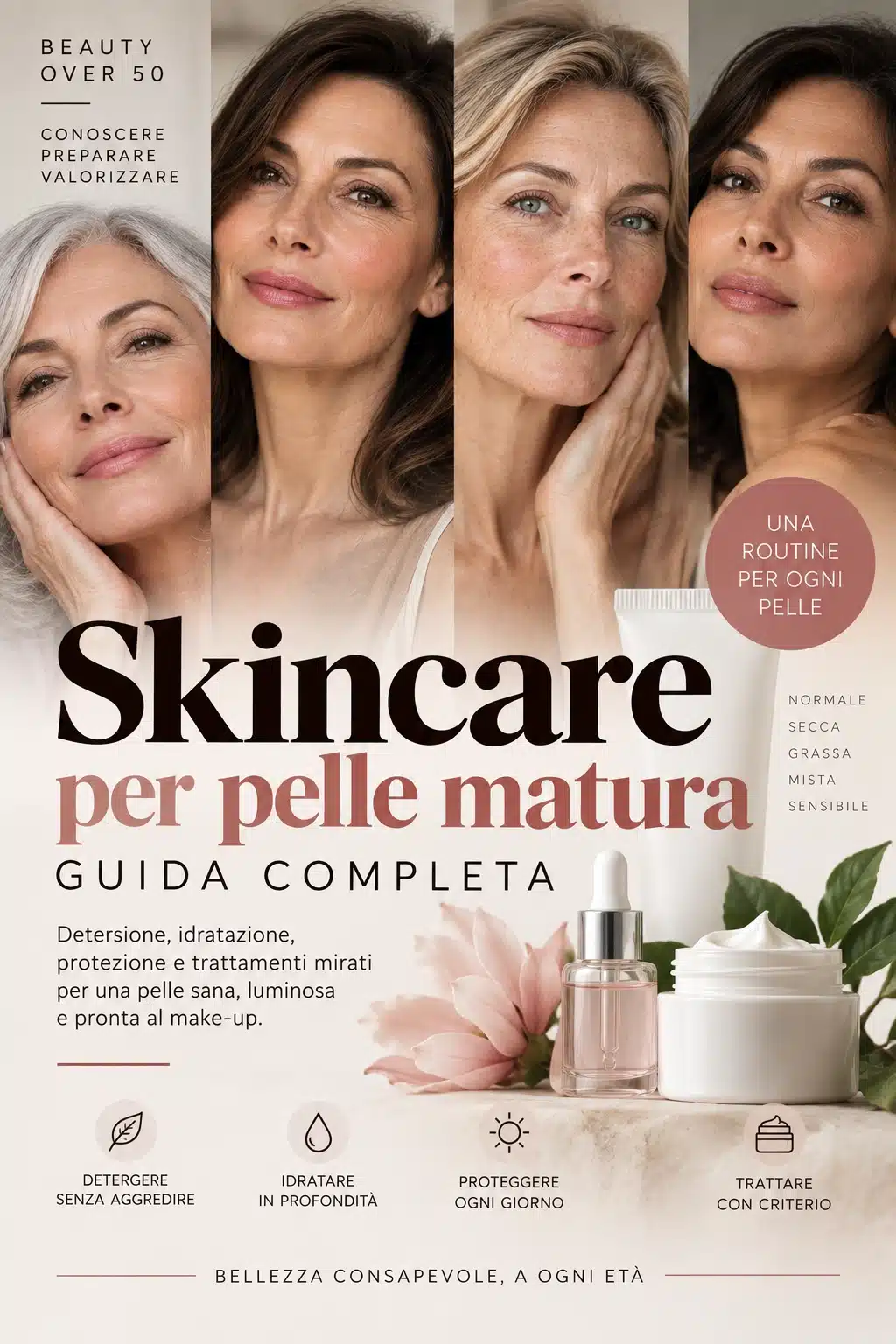 Al momento stai visualizzando Skincare per pelle matura: guida completa