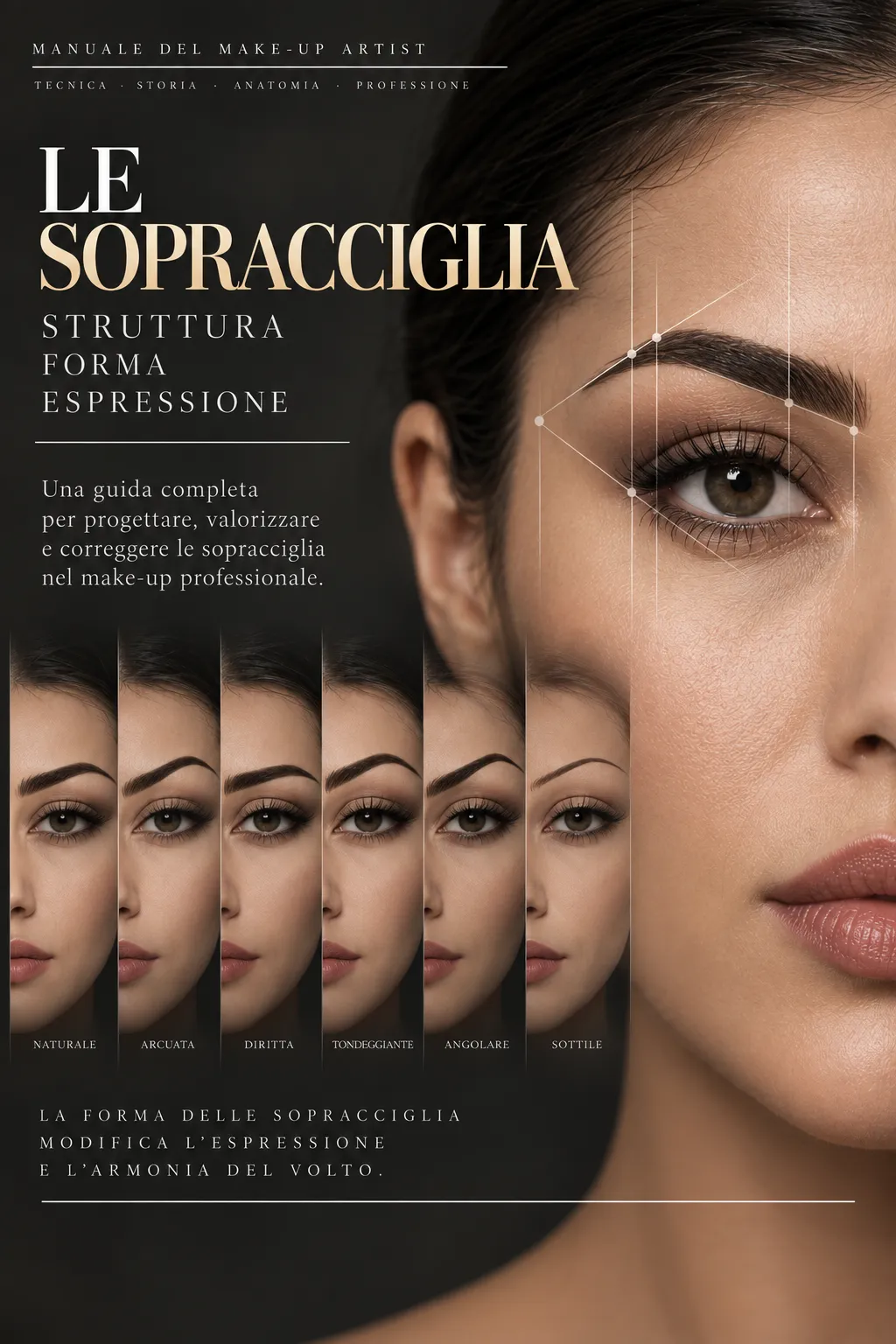 Al momento stai visualizzando Sopracciglia: forma, struttura e armonia del volto