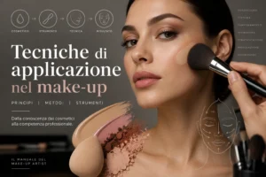 Scopri di più sull'articolo Tecniche di applicazione nel make-up: principi, metodi e strumenti