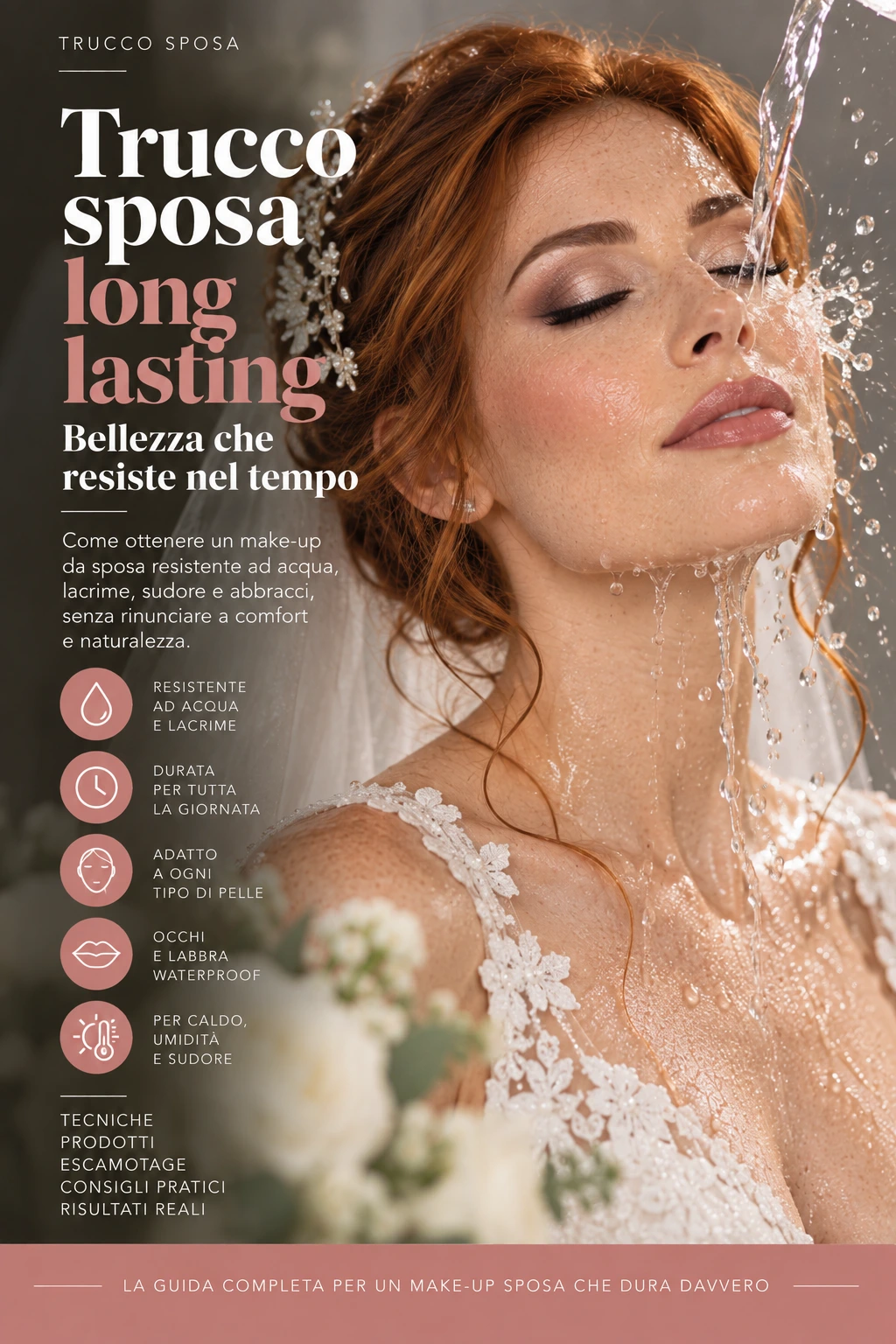 Al momento stai visualizzando Trucco sposa long lasting: come progettare durata e comfort