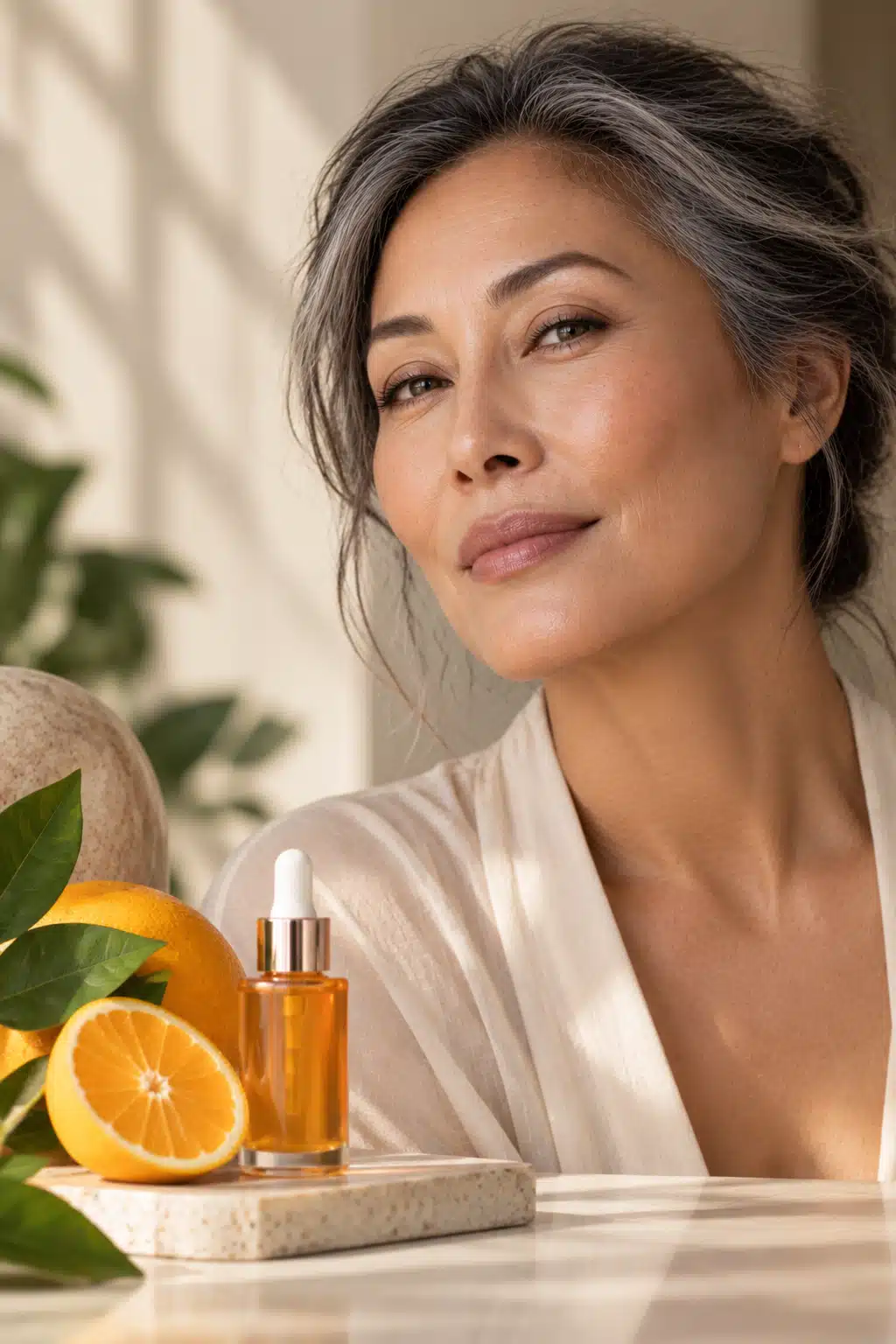Al momento stai visualizzando Vitamina C nella skincare per pelle matura: a cosa serve e come usarla