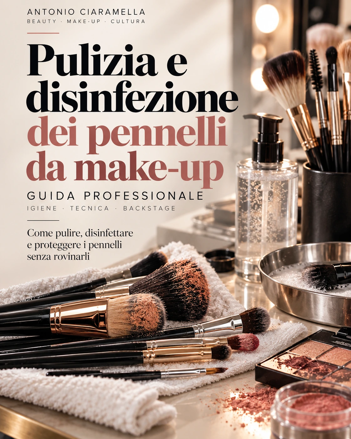 Al momento stai visualizzando Pulizia e disinfezione dei pennelli da make-up: guida professionale