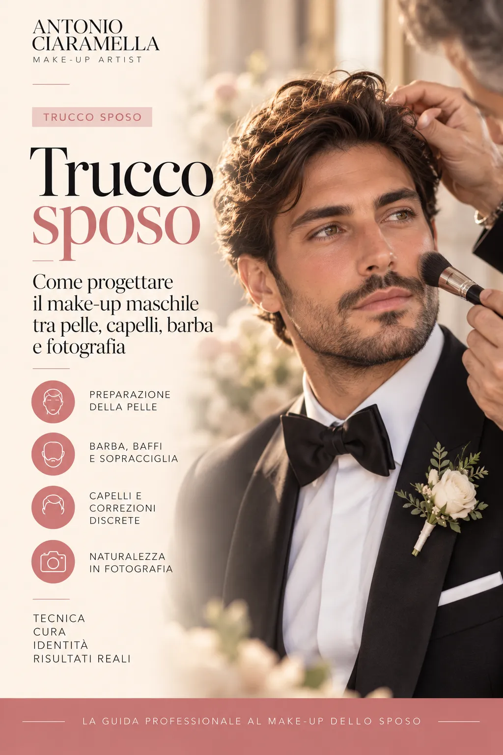 Al momento stai visualizzando Trucco sposo: come progettare il make-up maschile per il matrimonio